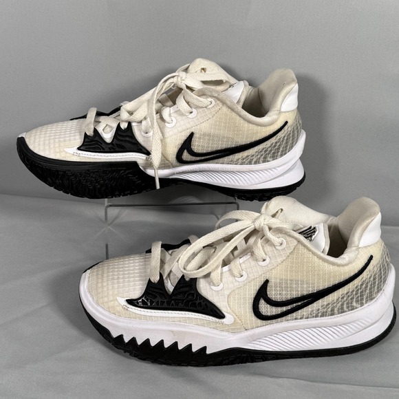 Nike Other - NIKE KYRIE LOW 4TB WHITE BLACK SZ 6 MENS 7.5 Women DA7803-100‎